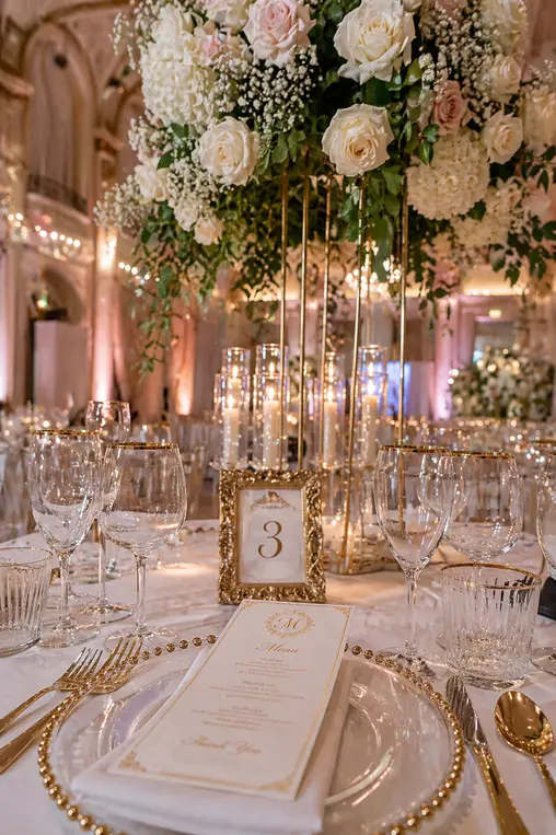 Award-winning luxury wedding decor and venue styling by Xquisite Event Management.