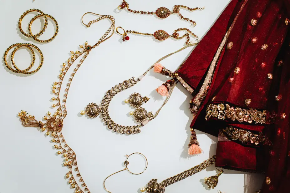 Wedding Outfits and Jewellery