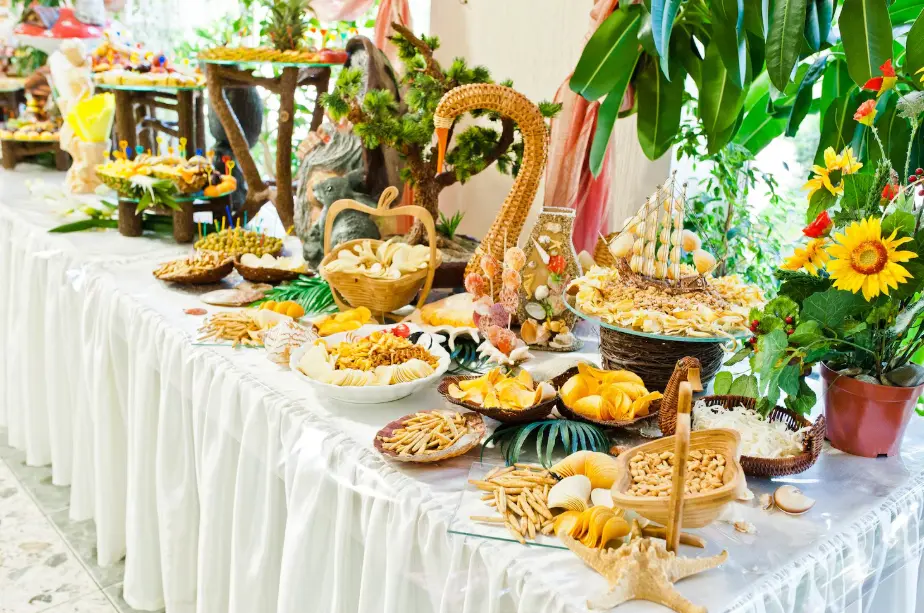 this image shows asian wedding food for greater manchester wedding